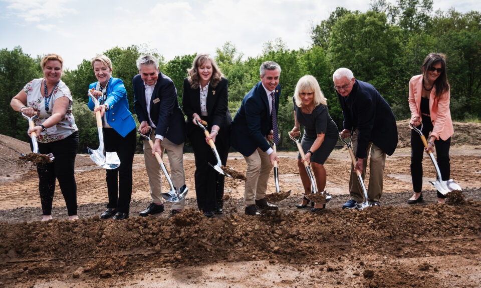 Stakeholders Break Ground